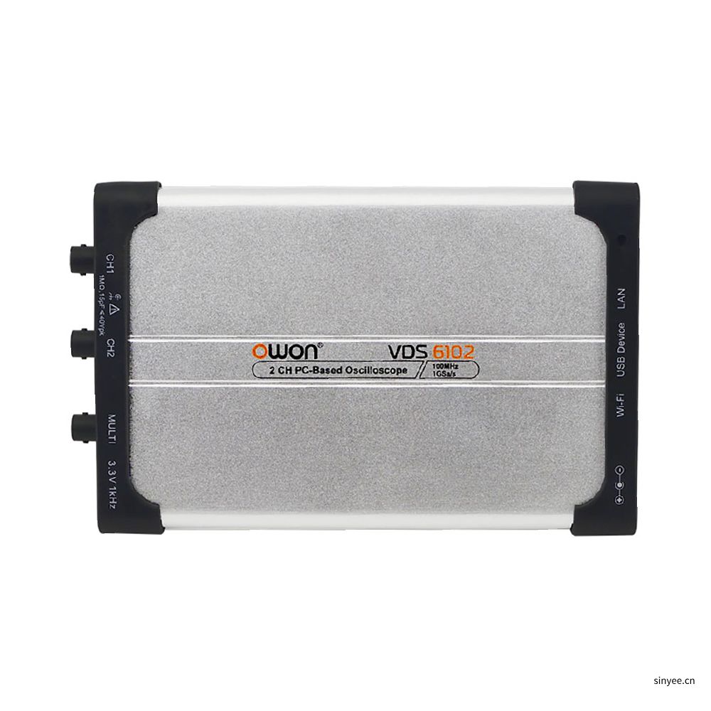 VDS6000系列多平臺二次開發(fā)雙通道PC虛擬示波器