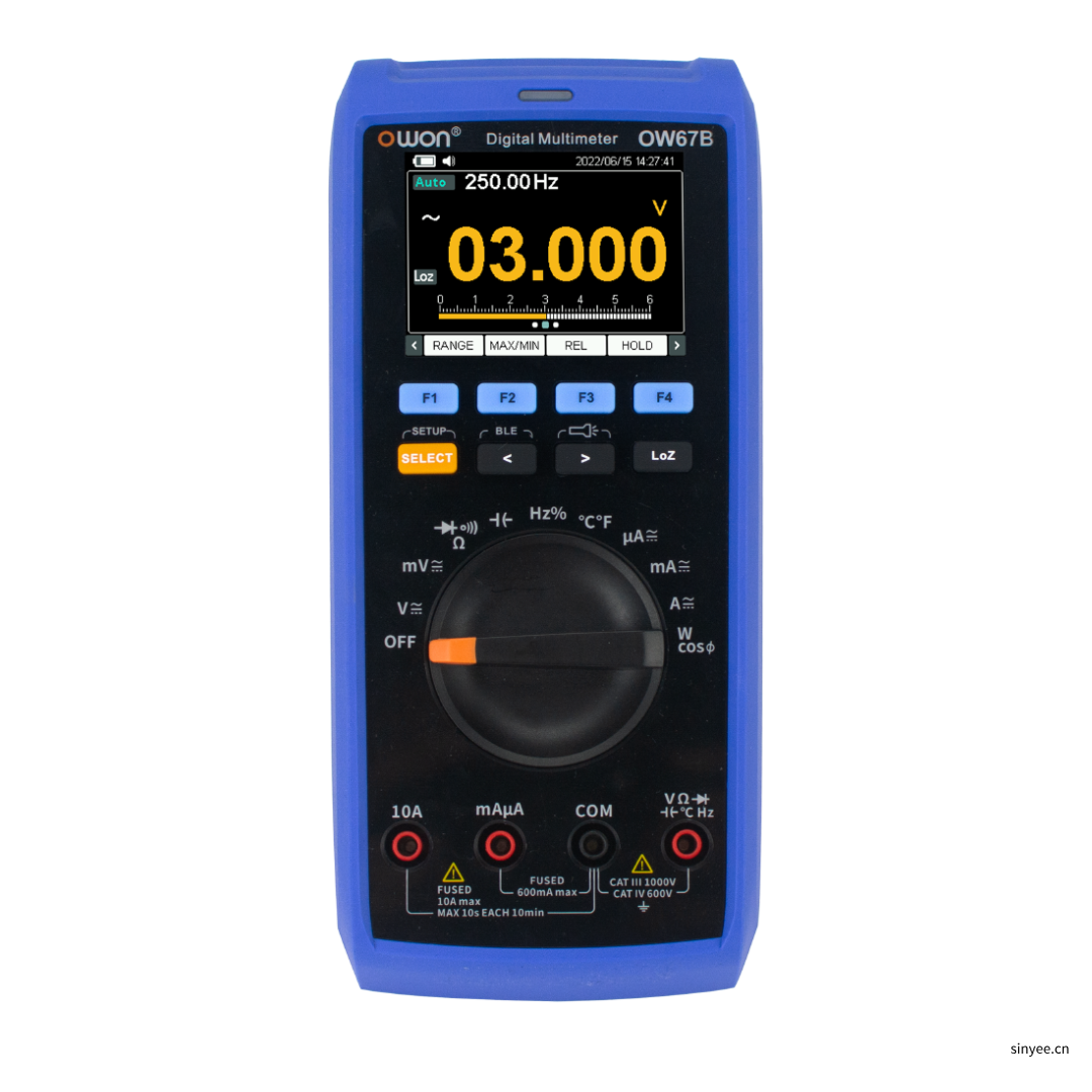 OW67/OW67B實驗室/工業(yè)級手持萬用表